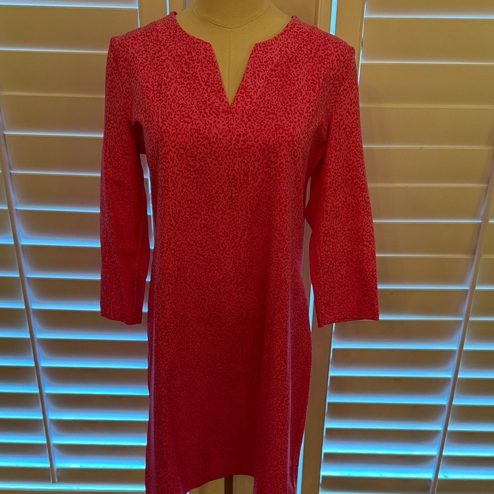 Sailor Sailor Animal Print Pink Lucille Dress Size Medium